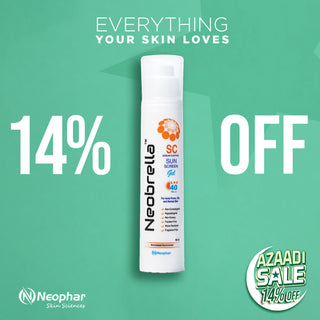 Neobrella SC (Sebum control gel) (SPF 40 and PA +++)